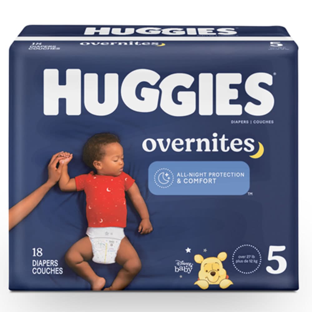 Huggies · Overnites pañales desechables - XXG (18 un)