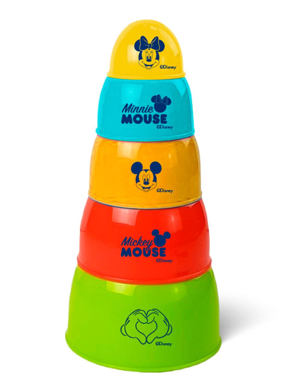 Disney juguete de aprendizaje bowl apilable (1 u)