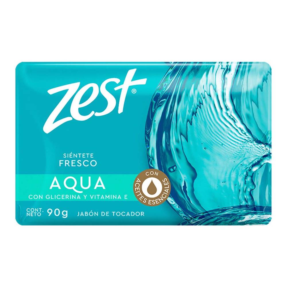 Zest · Jabón aqua (90 g)