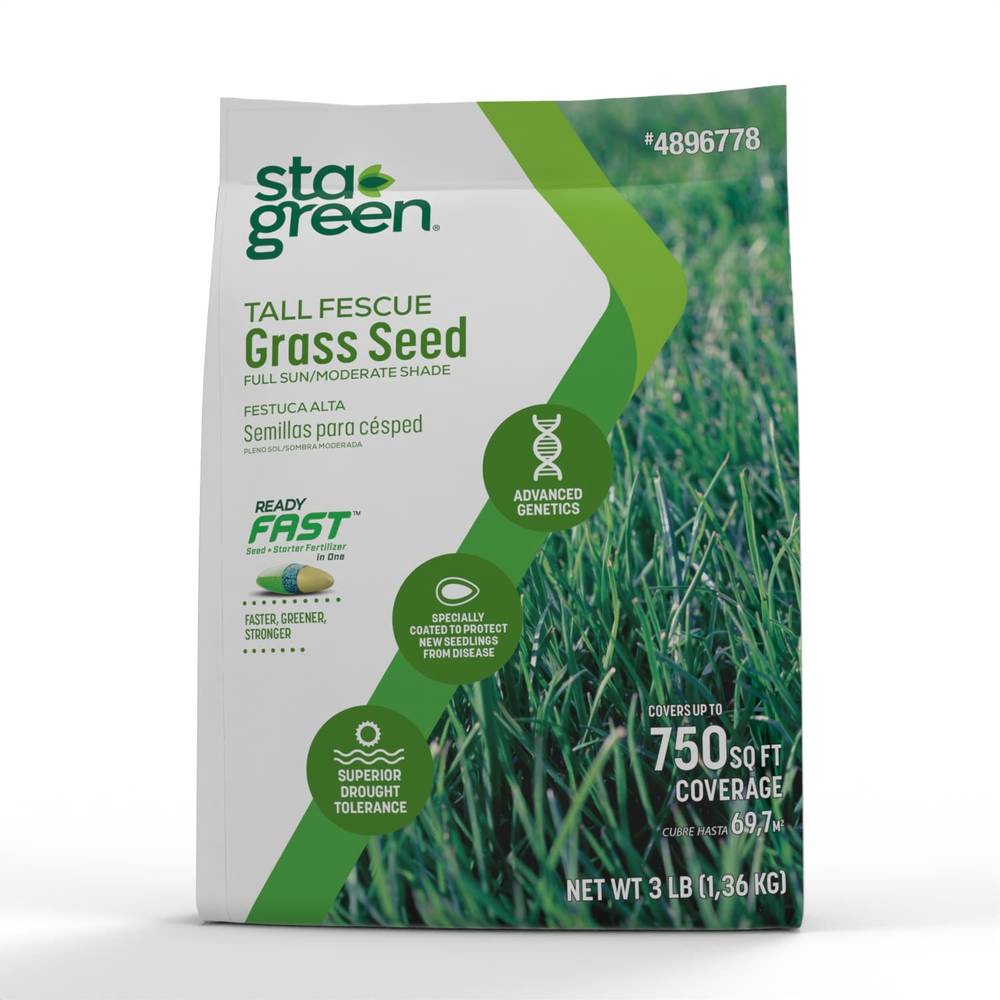 Sta-Green Ready Fast 3-lb Tall Fescue Grass Seed | PS-TF3