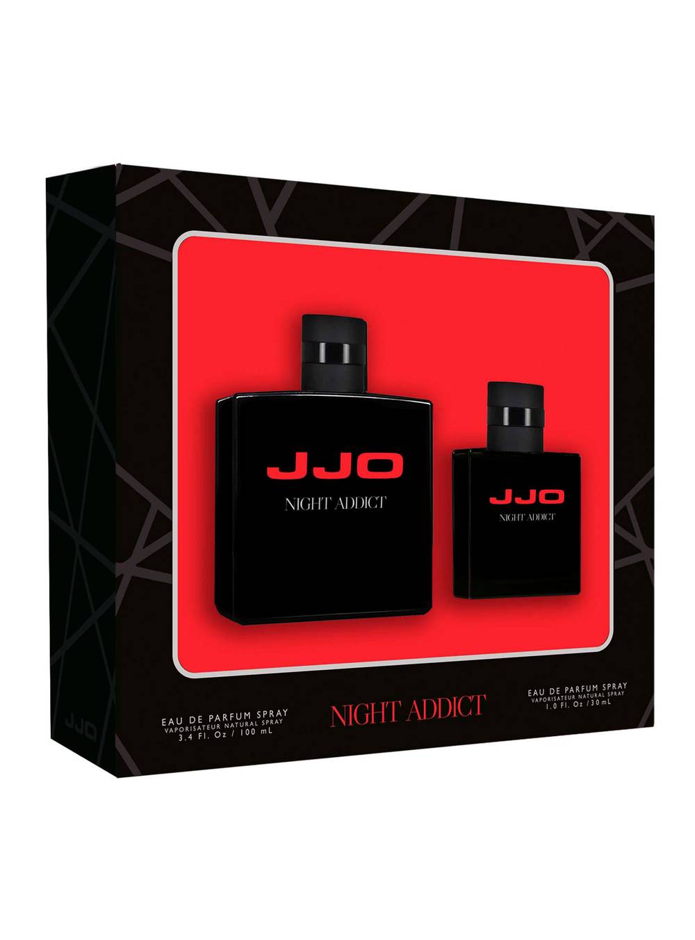 Jjo set perfume night addict edp + miniatura (2 u)