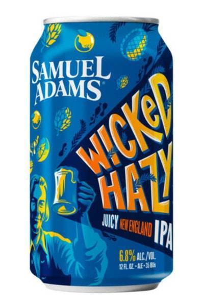 Samuel Adams Wicked Hazy Juicy New England Ipa Beer (6x 12oz cans)
