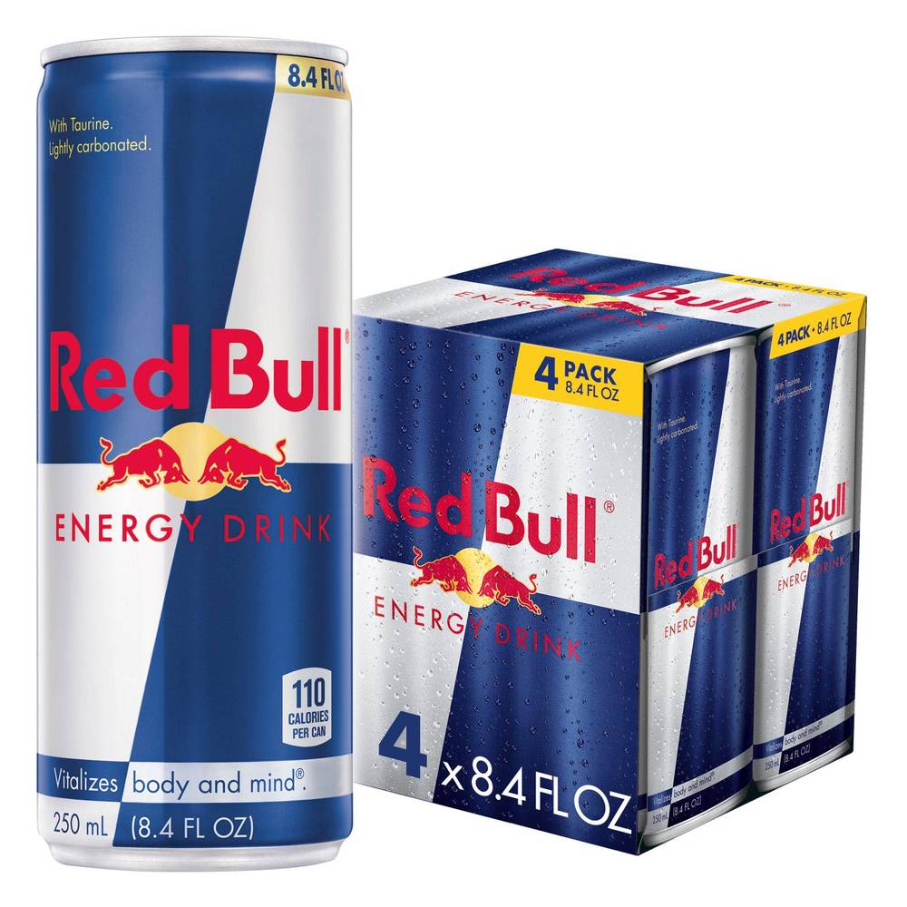 Red Bull 4 -Pack 8.4 - fl oz Red Bull Energy Drink | RB2861