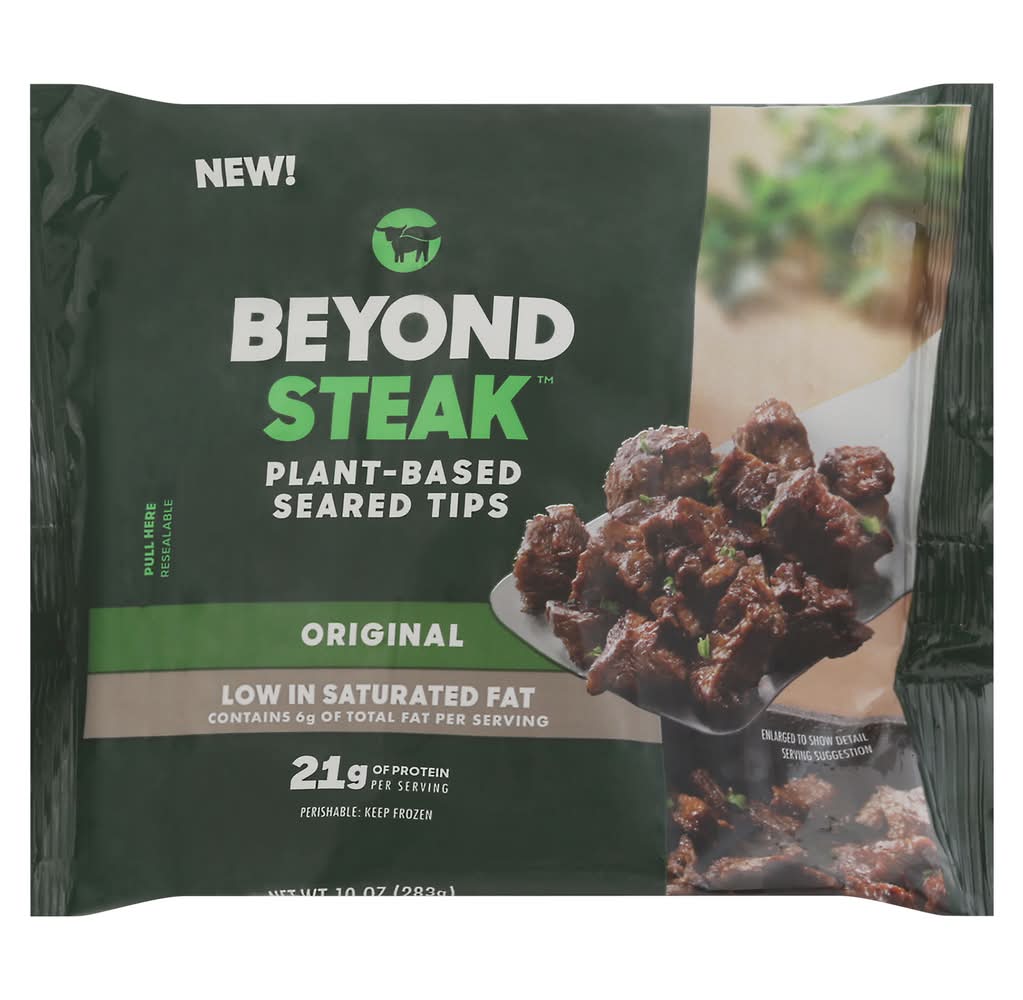 Beyond Meat Steak Original Plant Based Seared Tips (10 oz)