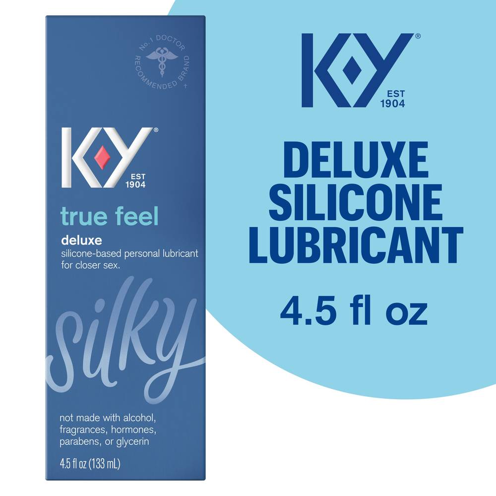 K-Y True Feel Silicone Lubricant (4.5 oz)