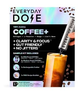 Everyday Dose Roast Coffee Sample Kit (1.74 oz, 8 ct)