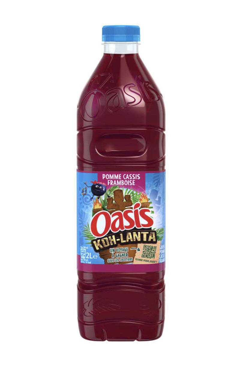 Oasis Pomme Cassis Framboise 2L