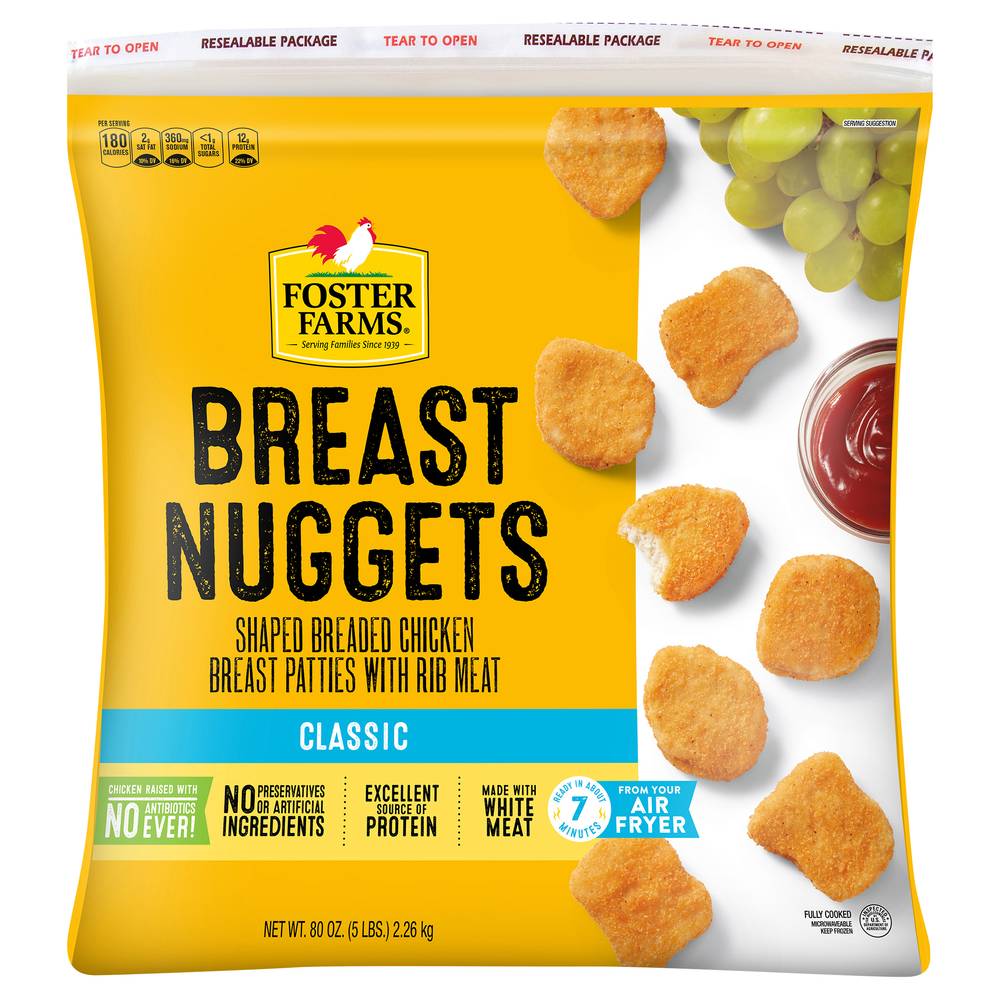 Foster Farms Chicken Breast Nuggets