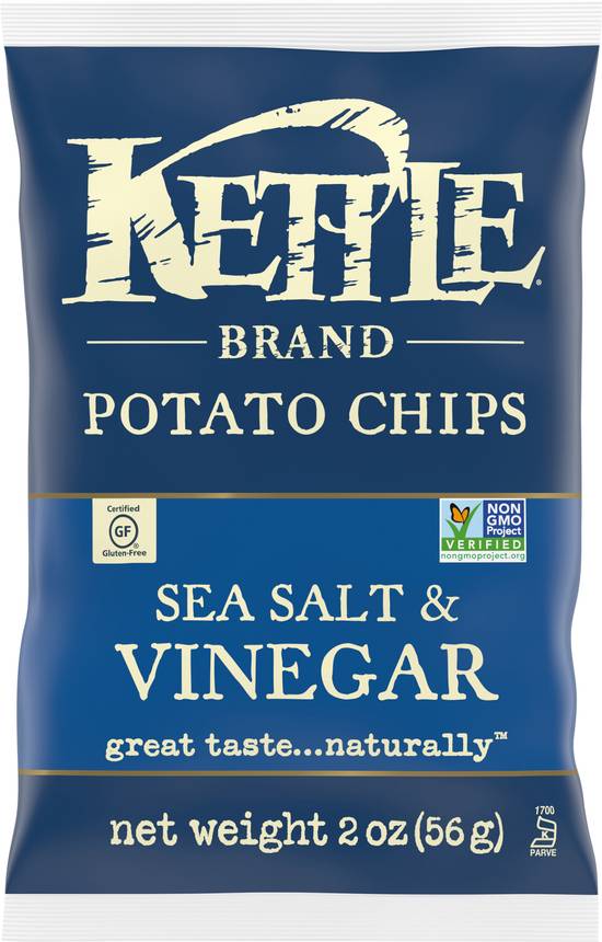 Kettle Brand Sea Salt & Vinegar Flavored Potato Chips