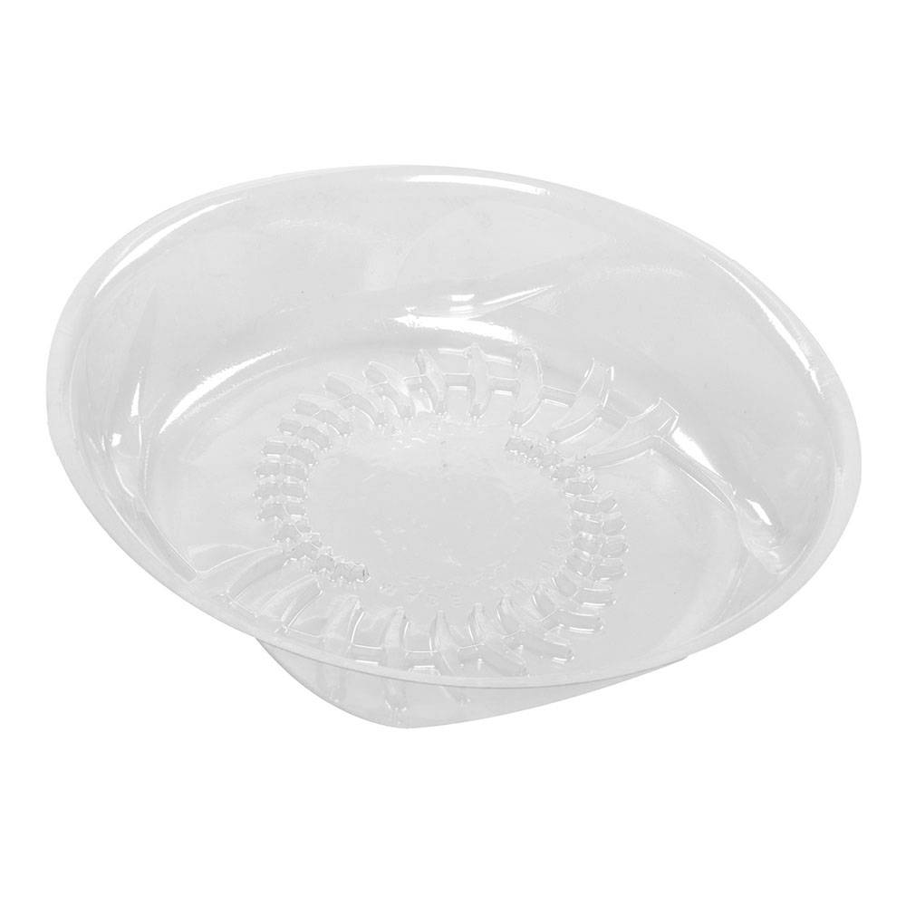Plastecs plato de plástico transparente (1 pieza)