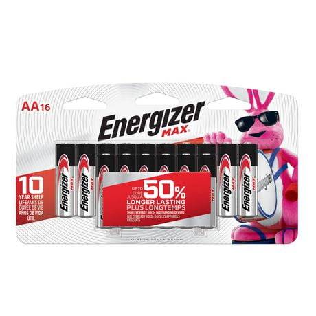 Energizer MAX Aa Batteries (16 ct)