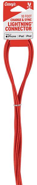 Casey's Lightning Braided Cable 10ft
