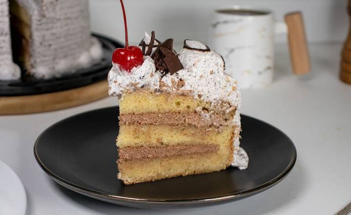 Rebanada Pastel Chocolate Helado