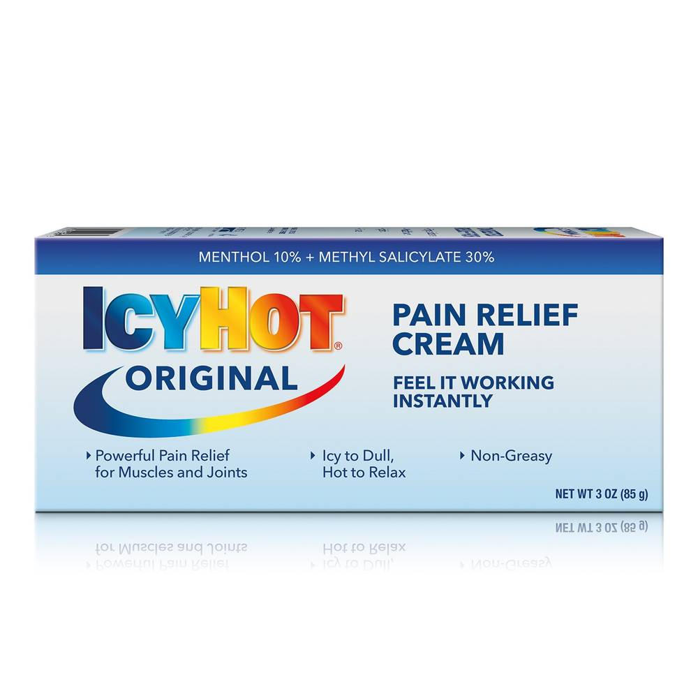 Icy Hot Original Pain Relief Cream, 3 OZ
