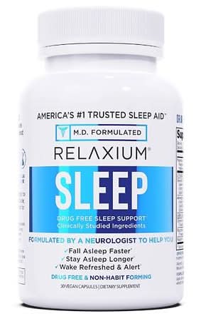 Relaxium Drug Free Sleep Support Supplements (30 ct)