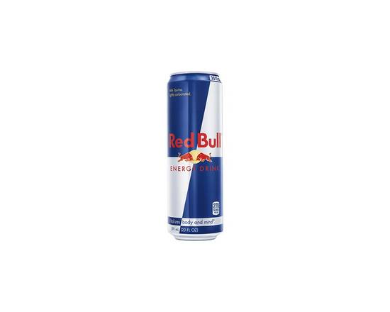 Order Red Bull Energy Drink 20oz food online from Chevron Extramile store, Everett on bringmethat.com