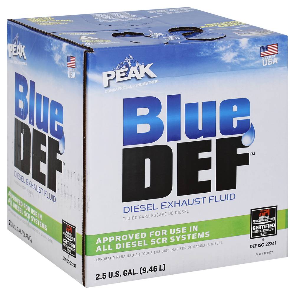 Peak Blue Def Diesel Exhaust Fluid (2.5 gal)