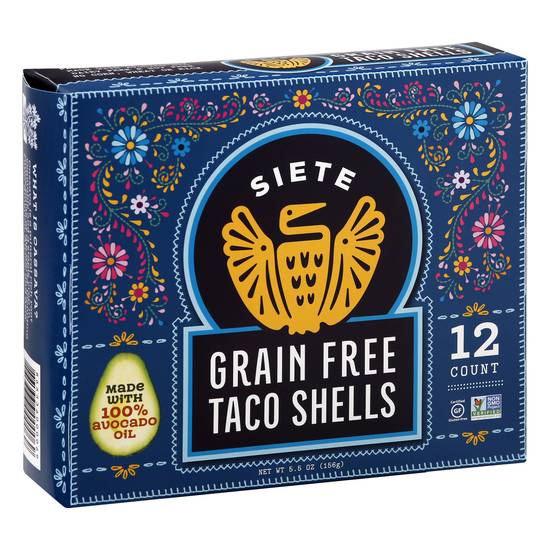 Siete Foods Grain Free Taco Shells