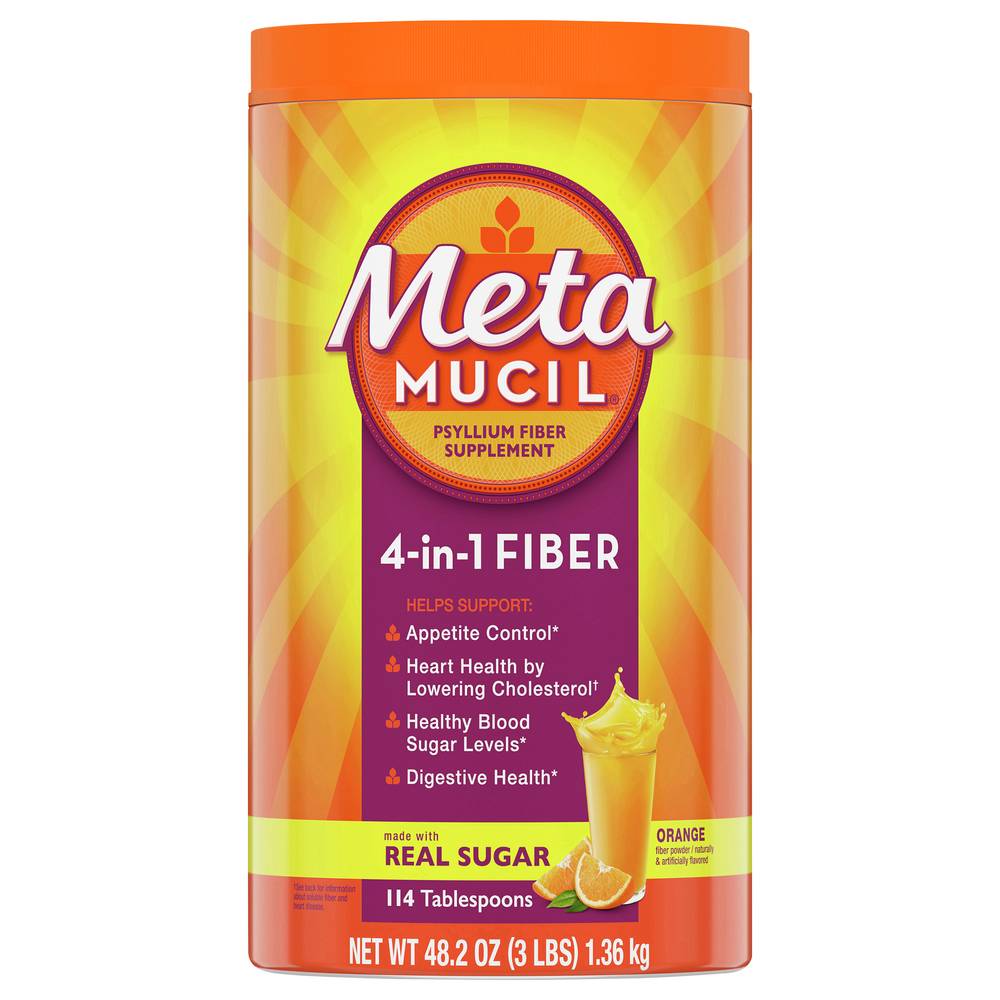 Metamucil 4 in 1 Multi Health Powder Orange