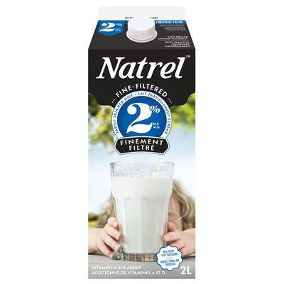 Natrel lait finement filtré 2% - fine-filtered 2% partly skimmed milk (2l)
