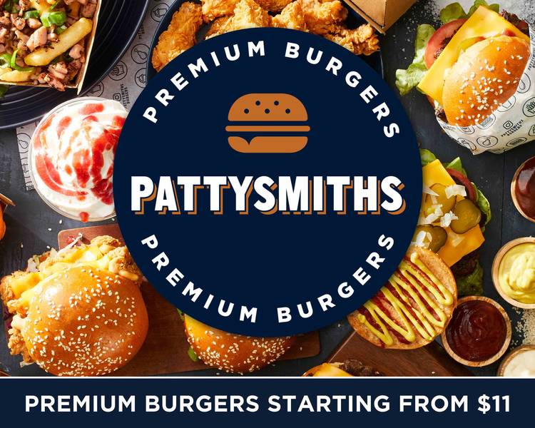 Pattysmiths Burgers (Upper Coomera) Menu Takeaway in Gold Coast