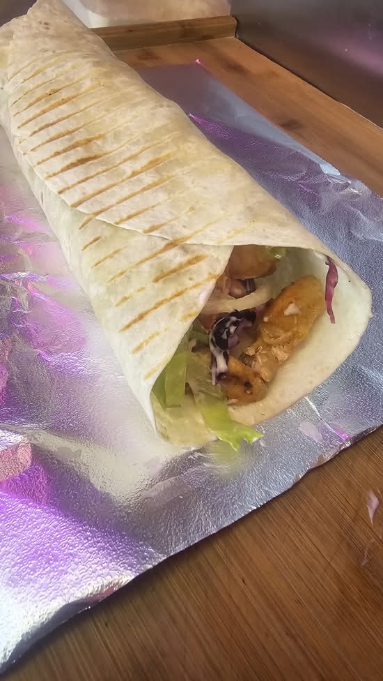 Chicken Shish Kebab Wrap