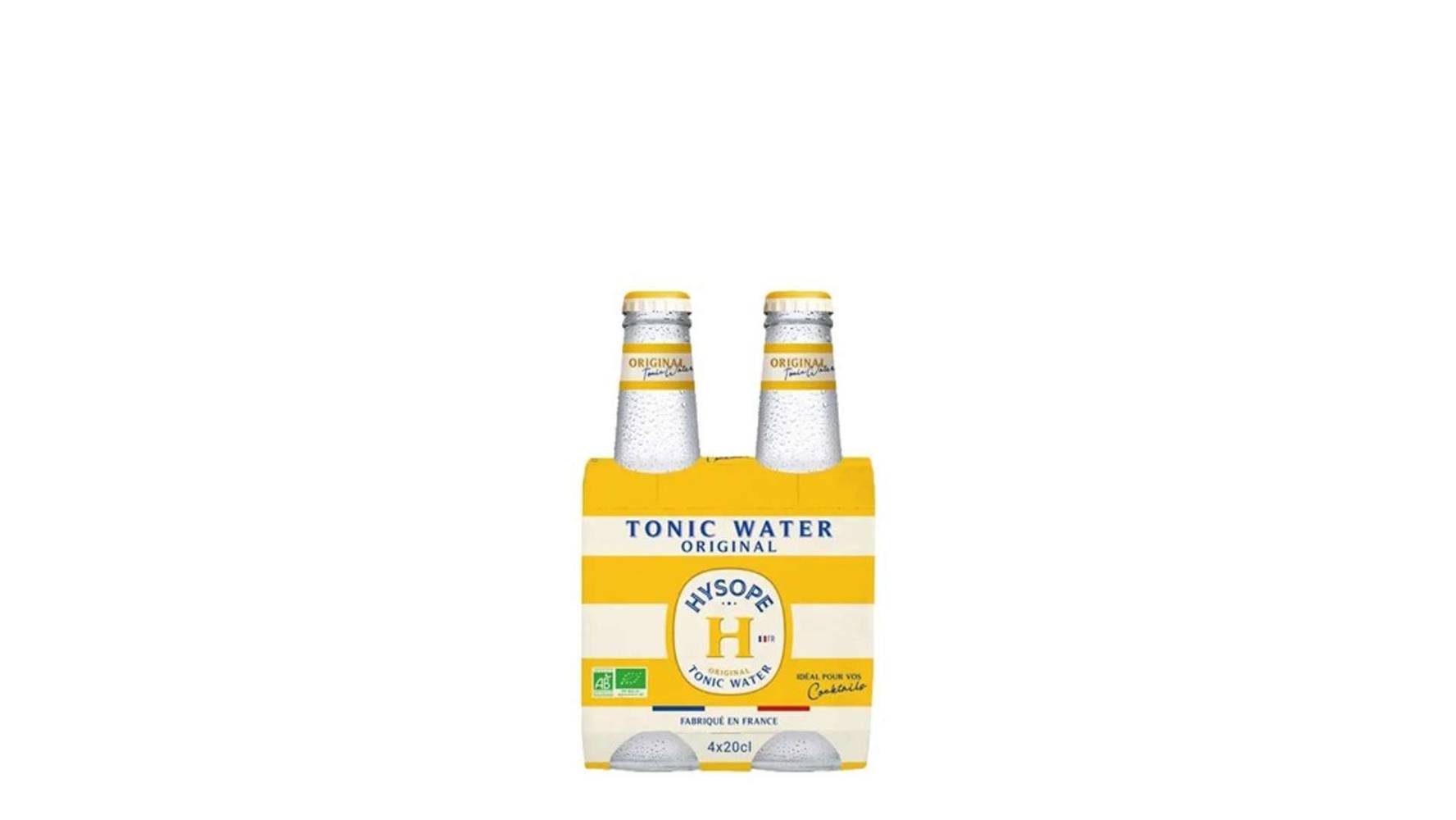 LA MAISON DU WHISKY Hysope tonic water original Le pack de 4x20cl