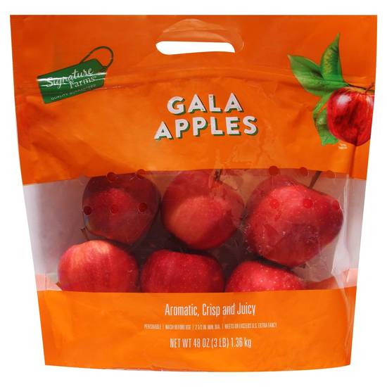 Order Signature Farms · Gala Apples (3 lbs) food online from Safeway store, Eureka on bringmethat.com
