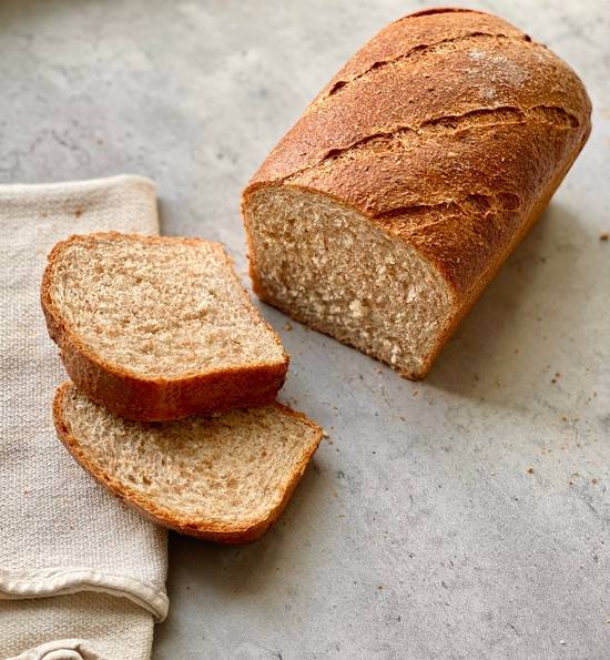 Whole Wheat Pan Bread