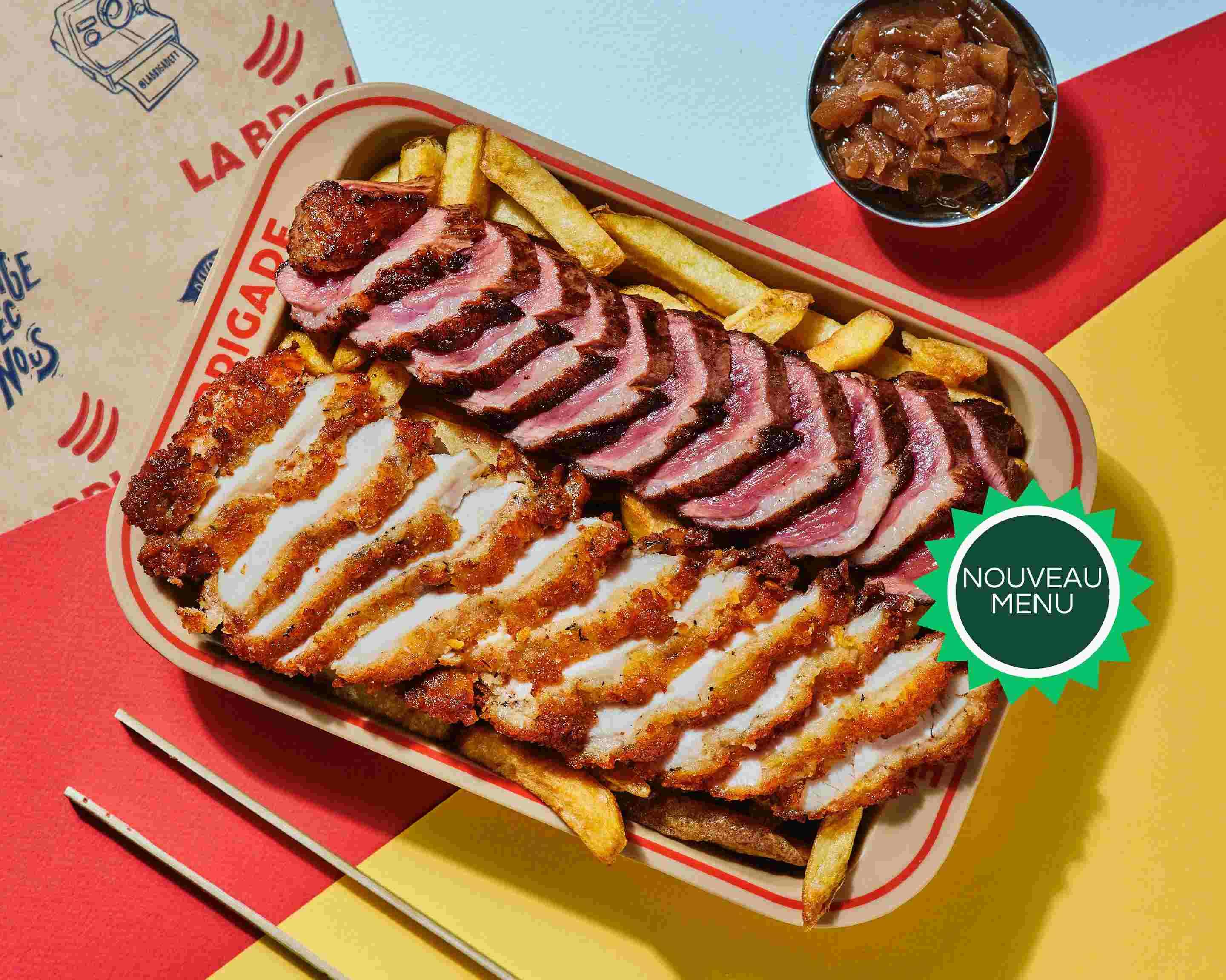 Livraison La Brigade Beaugrenelle à Paris Menu et prix Uber Eats