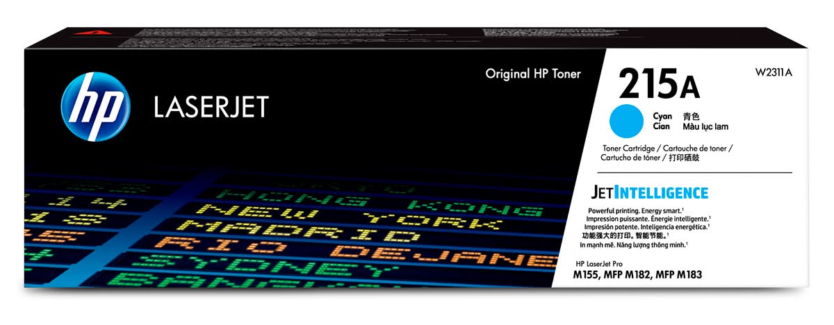 HP · Tóner laserjet original 215a cian (230 g)