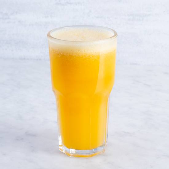 Jugo naranja y jengibre