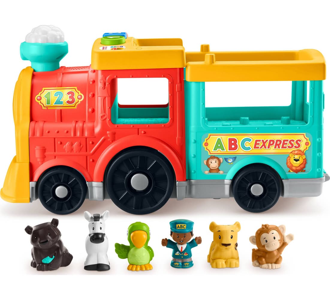Fisher-Price Little People Big Abc Animal Train Toy, Assorted