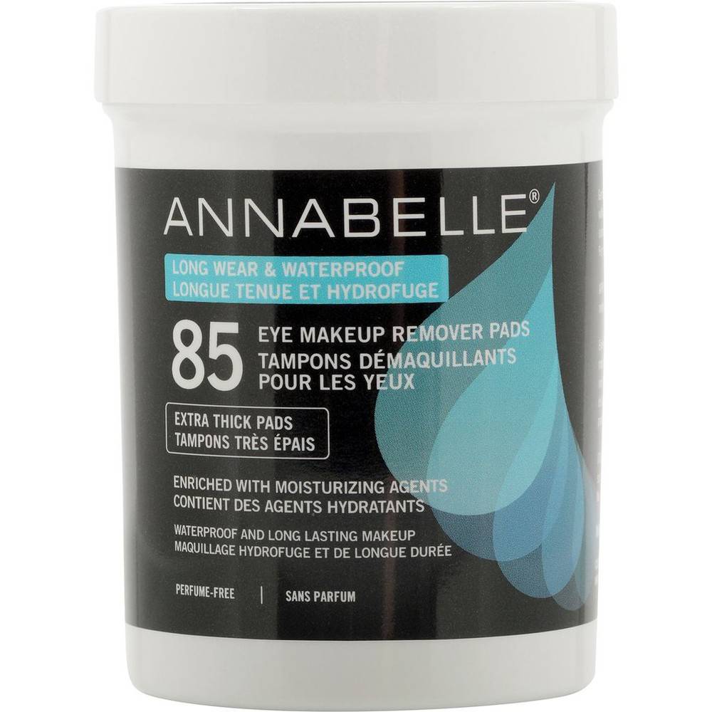 Annabelle Longwear/Waterproof Makeup Remover Pads (100 g)