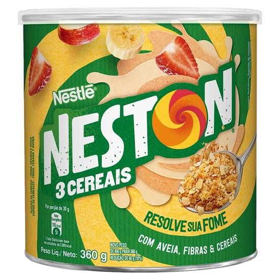 Nestlé neston em flocos 3 cereais