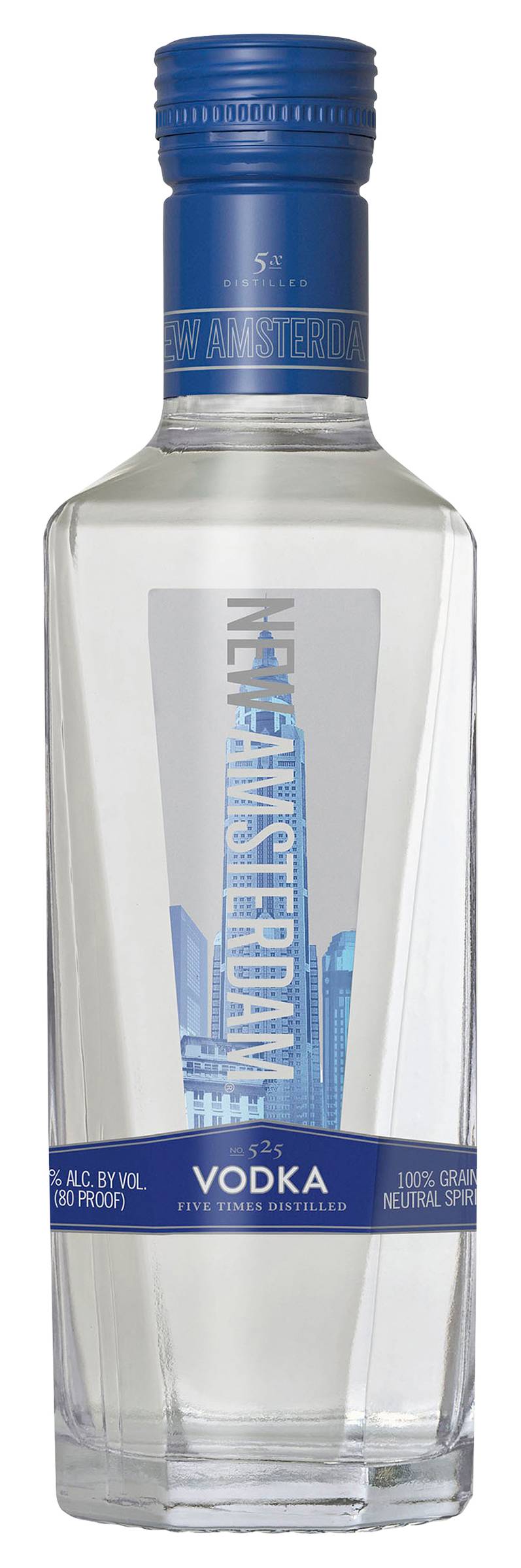 New Amsterdam Vodka 80prf (375 ml)