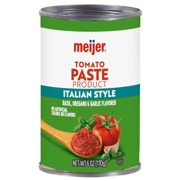 Meijer Italian Style Tomato Paste (6 oz)