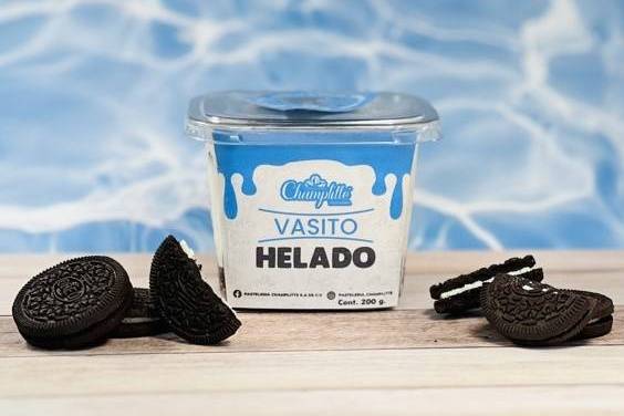 Vasito Helado Oreo