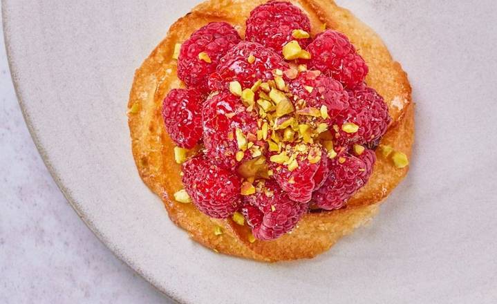 Raspberry Pistachio Tart