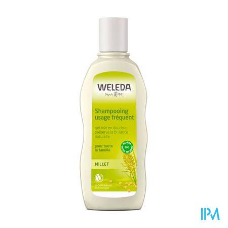 Weleda Millet Shampooing Bio Usage Frequent 190ml Shampooings - Soins des cheveux