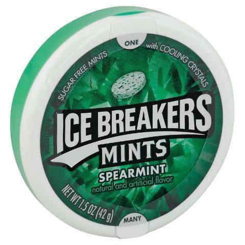 Ice Breakers Spearmint Puck 1.5oz