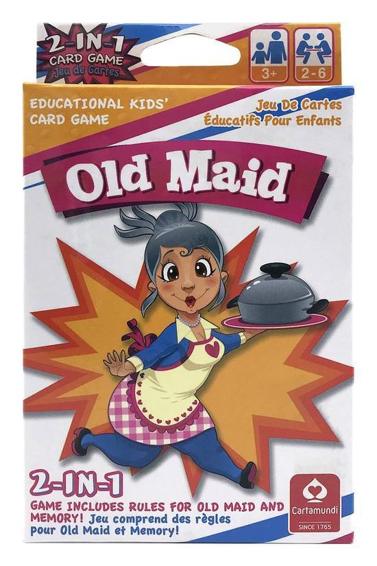 Old Maid Card Game 2-in-1 (1 ct)