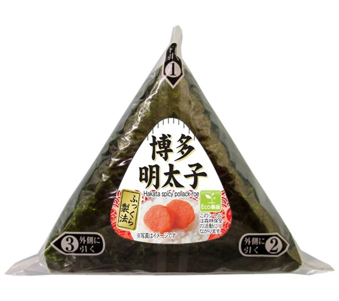 S 手巻おにぎり　博多明太子