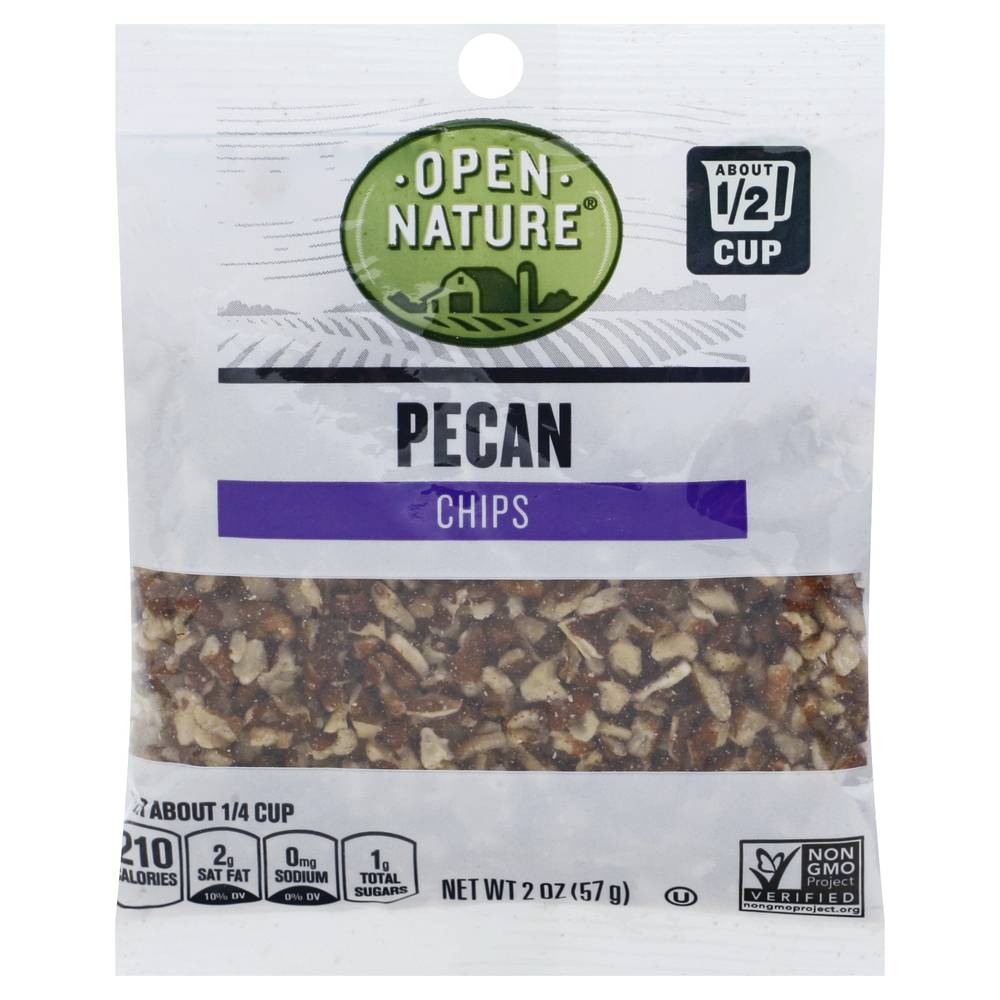 Open Nature Pecan Chips (2 oz)