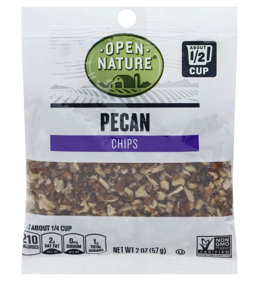 Open Nature Pecan Chips (2 oz)