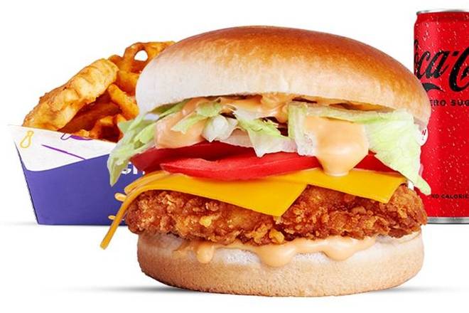 Chick&Cheez Burger menu
