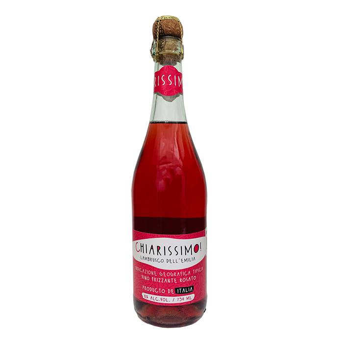 Vino Rosado Chiarissimo Lambrusco Dell Emilia IGT 750 ml