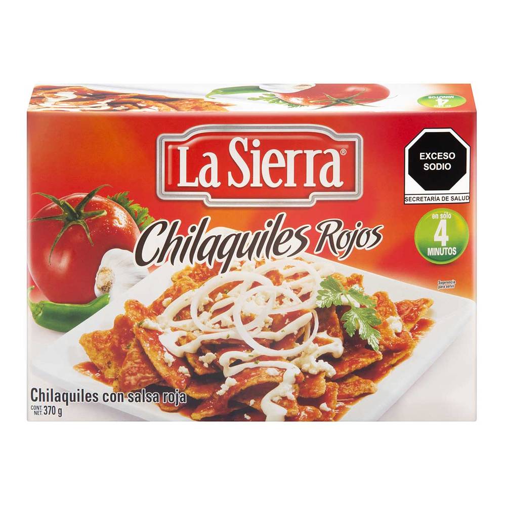 La Sierra · Chilaquiles rojos (370 g)