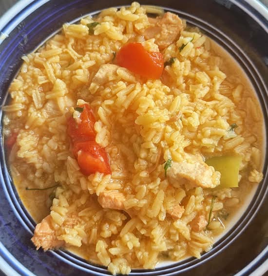 Asopao de Camarones, Shrimps Asopao