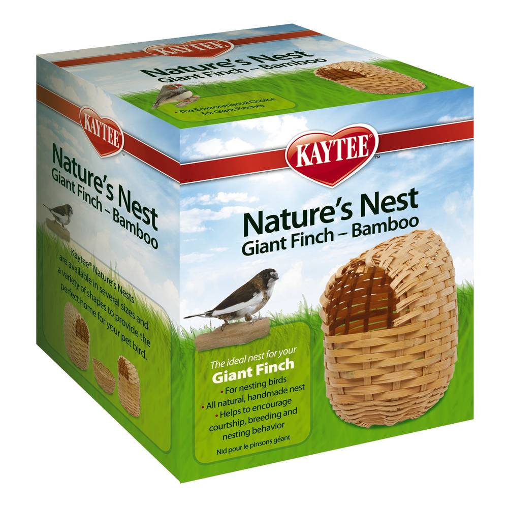 Kaytee Natures Nest Giant Finch Bamboo